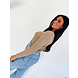 Merel Button Longsleeve | Beige Merel Button Longsleeve | Beige