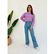 Heart Sweater | Purple Heart Sweater | Purple