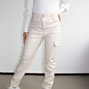 Cargo Pants Leatherlook | Beige Cargo Pants Leatherlook | Beige