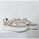 Oxford Sneakers | White/Beige Oxford Sneakers | White/Beige