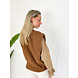 Merle Blouse | Brown Merle Blouse | Brown