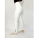 Queen Heart Split Jeans | White Queen Heart Split Jeans | White