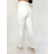 Queen Heart Split Jeans | White Queen Heart Split Jeans | White