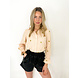 Heart Blouse | Beige Heart Blouse | Beige