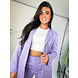 Stripe Blazer | Lila Stripe Blazer | Lila