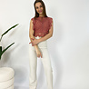 Amelie Broderie Top | Pink Amelie Broderie Top | Pink