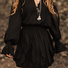 Nikita Ruffle Dress | Black Nikita Ruffle Dress | Black