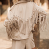 Rue Fringe Jacket Light Beige Rue Fringe Jacket Light Beige