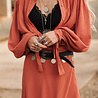 Ikat Blouse Terracotta Ikat Blouse Terracotta
