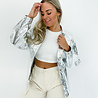Metallic Jacket | Silver Metallic Jacket | Silver