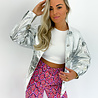 Metallic Jacket | Silver Metallic Jacket | Silver