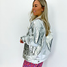 Metallic Jacket | Silver Metallic Jacket | Silver