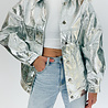 Metallic Jacket | Silver Metallic Jacket | Silver