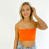 Bandeau Top | Orange Bandeau Top | Orange