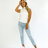 Evy Col Top Long | White Evy Col Top Long | White