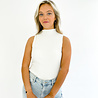 Evy Col Top Long | White Evy Col Top Long | White