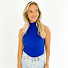 Evy Col Top Long | Blue Evy Col Top Long | Blue