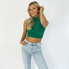 Evy Col Top Short | Petrol Evy Col Top Short | Petrol
