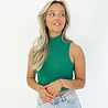 Evy Col Top Short | Petrol Evy Col Top Short | Petrol