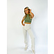 Evy Col Top Short | Army Green Evy Col Top Short | Army Green