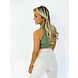 Evy Col Top Short | Army Green Evy Col Top Short | Army Green