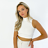 Evy Col Top Short | White Evy Col Top Short | White