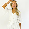 Broderie Playsuit | White Broderie Playsuit | White
