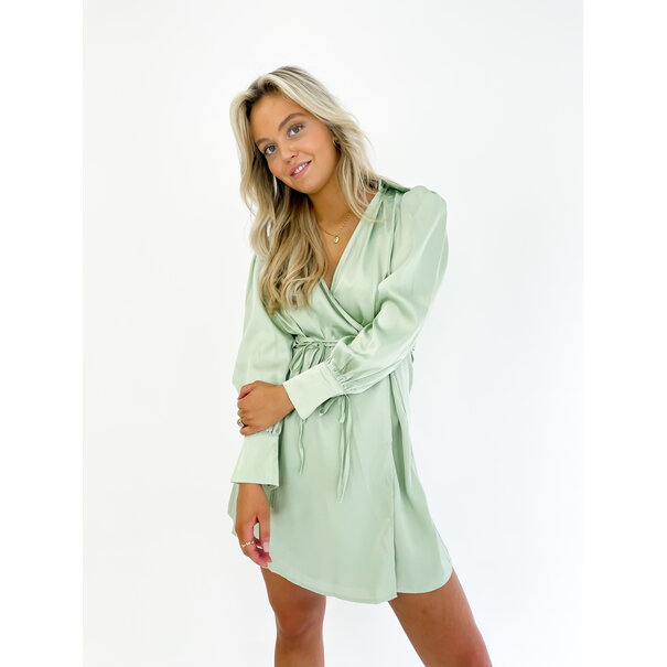 Elvira Dress | Mint Green