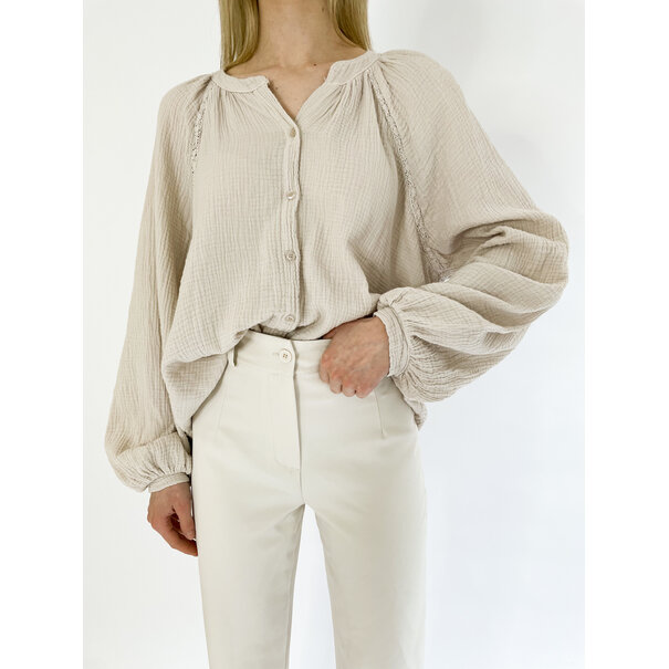 Sammy Blouse | Beige