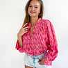 Bibi Blouse | Touch of Pink Bibi Blouse | Touch of Pink