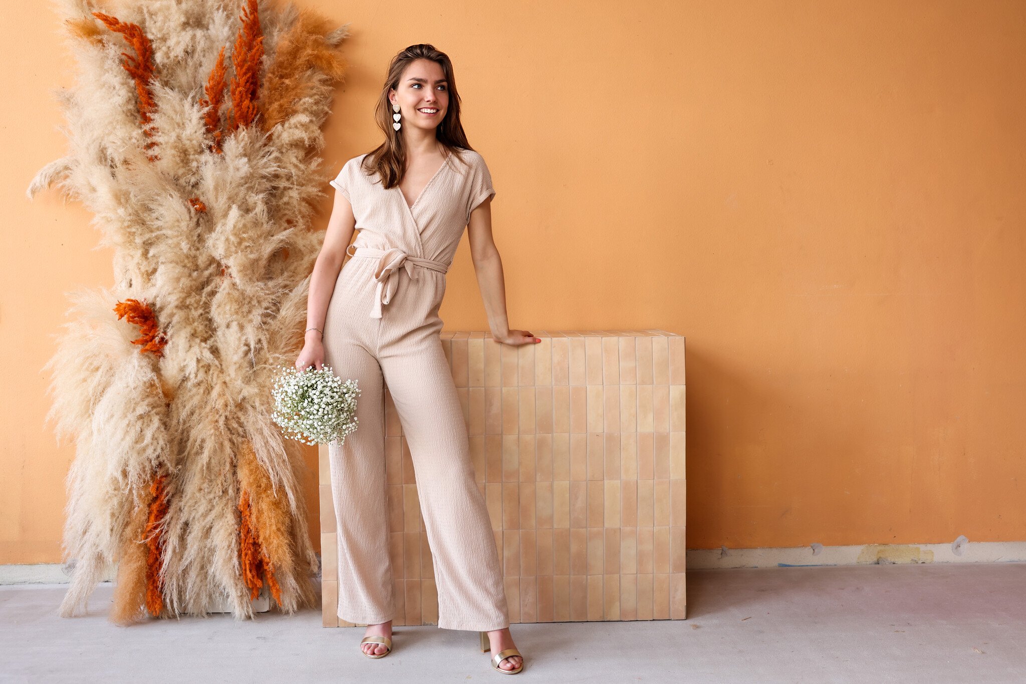 Novi Jumpsuit | Beige