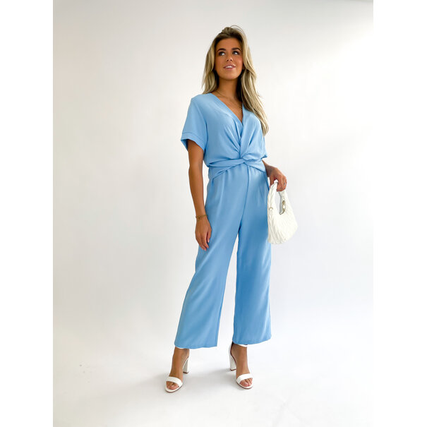 Mona Jumpsuit | Light Blue