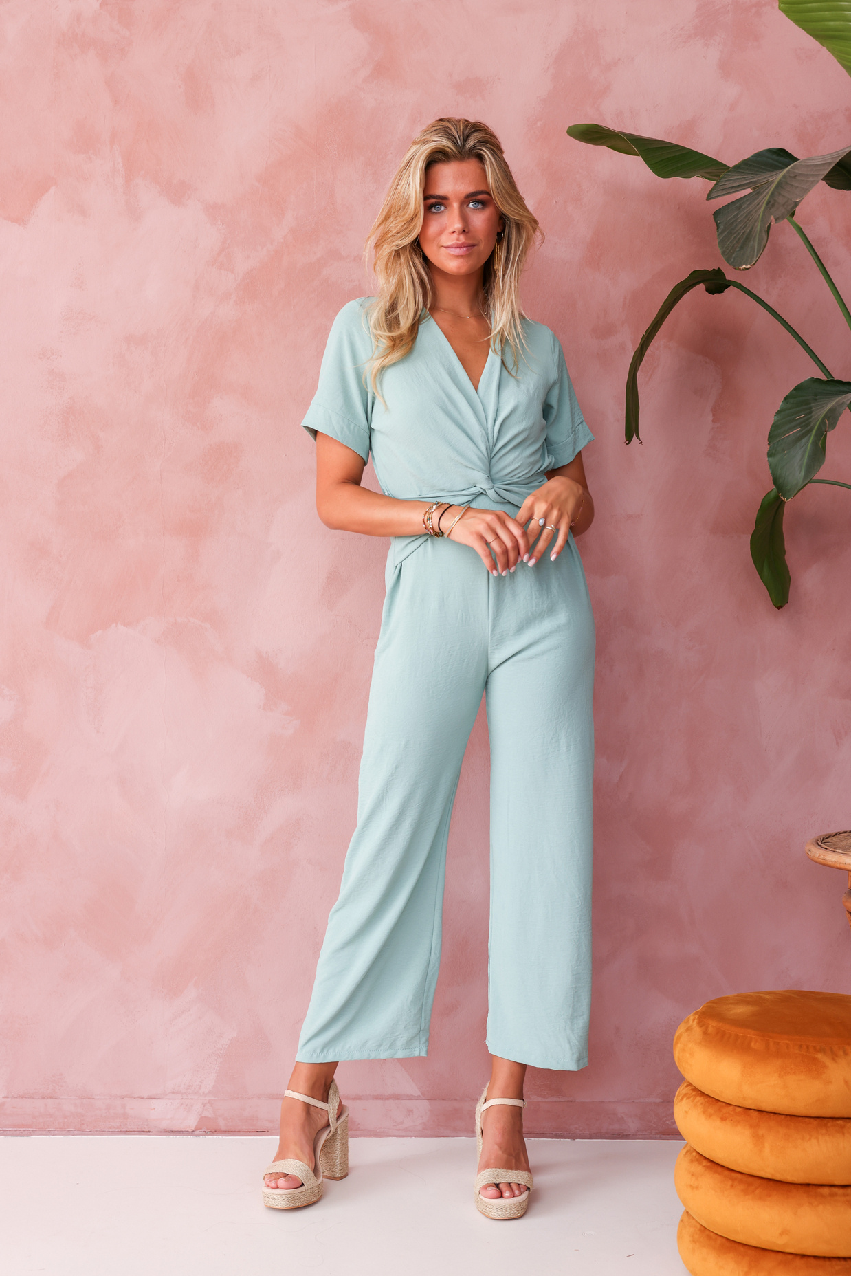 Mona Jumpsuit | Mintgreen