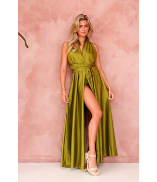 Carrie Dress | Olive Green