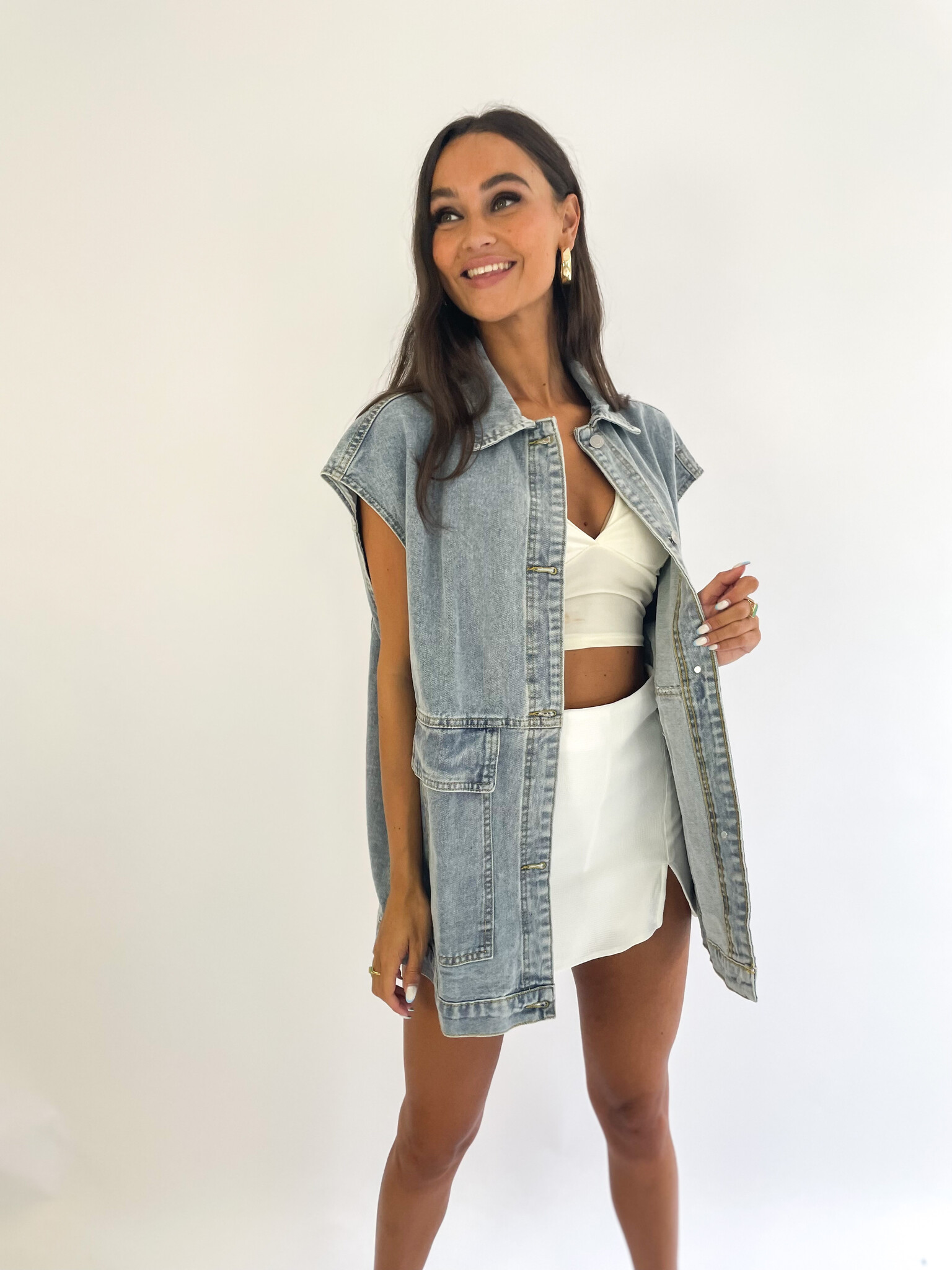 Festival Denim Gilet