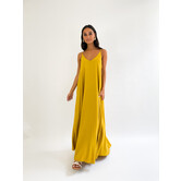 Lola Dress | Oker Geel