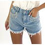 Sparkle Denim Short