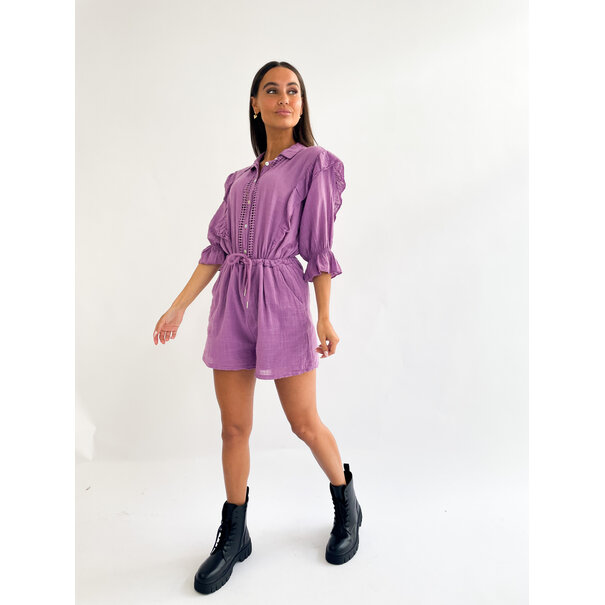 Lucy Playsuit | Purple