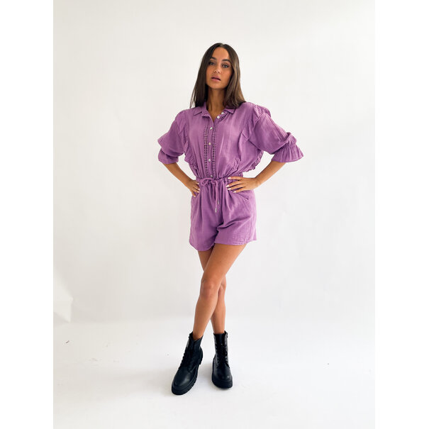Lucy Playsuit | Purple