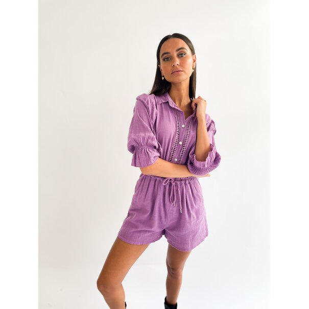 Lucy Playsuit | Purple