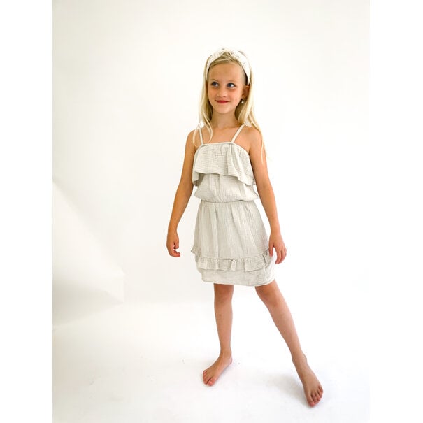 Elin Dress Kids | Beige