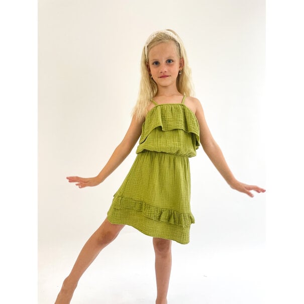 Elin Dress Kids | Green