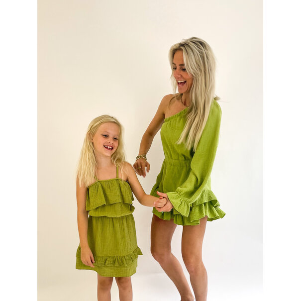 Elin Dress Kids | Green