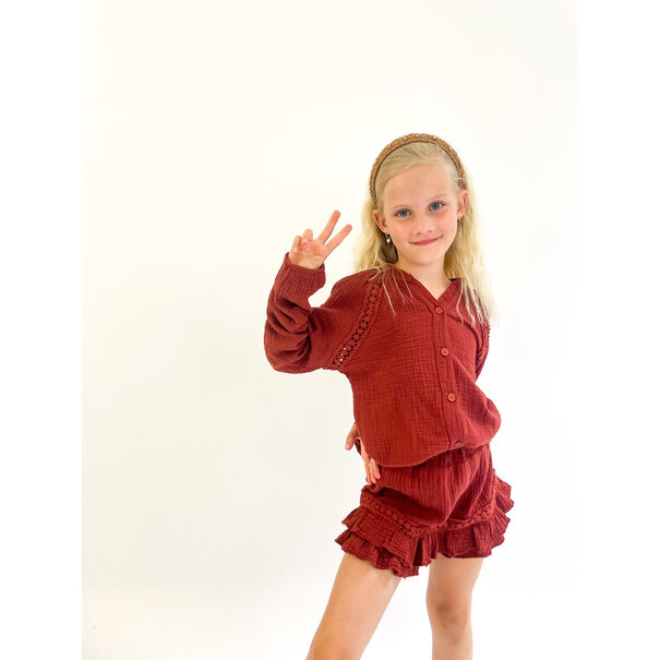 Liv Skort Kids | Rust