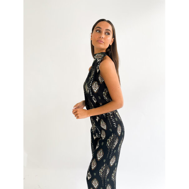 Naomi Haltertop | Black