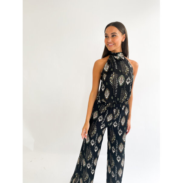 Naomi Haltertop | Black