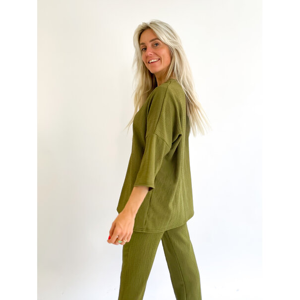 Winnie Set | Olive Green