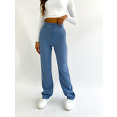 Lissa Pantalon | Grey Blue