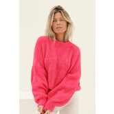Petra Sweater | Fuchsia
