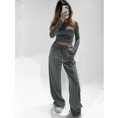 Livia Extra Long Pantalon | Stripe
